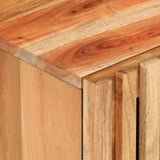 Bedside Cabinet 40x34x46 cm Solid Wood Acacia 377418