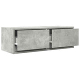 TV Cabinets 2 pcs Concrete Grey 80x31x25.5 cm Engineered Wood 861515