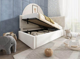 Daybed Upholstered Bed with 3FT Single Sofa Bed 90 x 190 cm, Ottoman Bed with Hydraulic N601P343711B