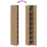Storage Cabinet with Shelves Artisan Oak 30 x 42.5 x 225 cm 3365628