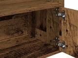 Bookcase Old Wood 31x24x127 cm Engineered Wood 860353