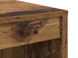 Desk with Drawer with Shelf with Storage 2 pcs Old Wood 3337351