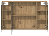 Bathroom Mirror Cabinet Artisian Oak 80 x 14.5 x 70 cm 889110