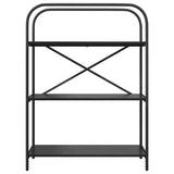 Bookshelf Black Oak 80 x 30 x 109 cm Engineered wood 879845