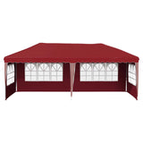 Pop-up Party Tent 575 x 289 x 245 cm Burgundy 42019796