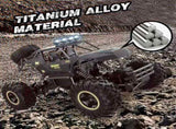 112 Rock Crawler Rechargeable Off Truck 4WD , Metal Shell LED Headlights RC Remote Control Off 06904510