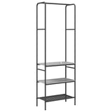 Clothes Rack Grey sonoma 60 x 30 x 171 cm Engineered Wood 868460