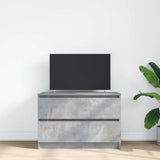 TV Cabinet Concrete Grey 80x35x54 cm Engineered Wood 861790
