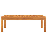 Coffee Table 100x50x33 cm Solid Acacia Wood 311833