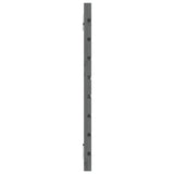 Wall Headboard Grey 126x3x63 cm Solid Wood Pine 824730