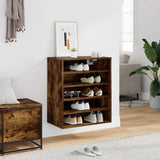 Shoe Cabinet Grey Sonoma 60x35x70 cm Engineered Wood 816015