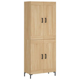 Highboard Sonoma Oak 69.5x34x180 cm Engineered Wood 3199684
