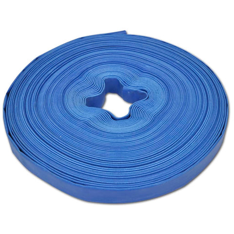 ZNTS Flat Hose 50 m 1" PVC Water Delivery 141477