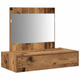 Dressing Table Brown 83 x 40 x 70 cm Engineered Wood 865206