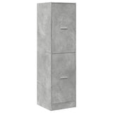 Apothecary Cabinet Concrete Grey 40x41x144.5 cm Engineered Wood 3309639