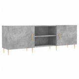 TV Cabinet Concrete Grey 150x30x50 cm Engineered Wood 829088