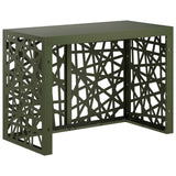 Air Conditioner Cover Olive Green 100 x 50 x 70 cm Steel 8014160