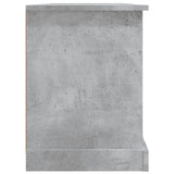 TV Cabinet Concrete Grey 99.5x35.5x48 cm Engineered Wood 816276