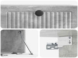 Wall-Mounted TV Cabinet Concrete Grey 59.5 x 41 x 30 cm 897998