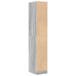 Apothecary Cabinet Grey Sonoma 30x41x174.5 cm Engineered Wood 3309632