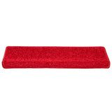 ZNTS Stair Mats 30 pcs 65x21x4 cm Red 3365832