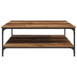 Coffee Table Old wood 100 x 100 x 40 cm Engineered Wood 883500