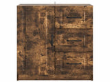 Sideboard Smoked Oak 66 x 34.5 x 87 cm Engineered Wood 895780
