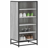 Shoe Rack Grey Sonoma 48x38x97.5 cm Engineered Wood 849207