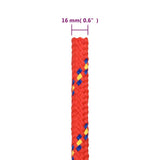 Boat Rope Red 16 mm 100 m Polypropylene 152415