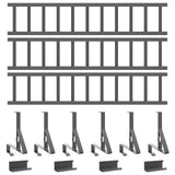 Roof Snow Guard Anthracite 300 x 29.5 x 34.5 cm Steel 42028450