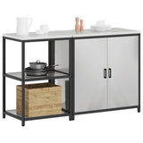 Kitchen Storage Set HATTEM 2 pcs Silver Stainless Steel 3392684