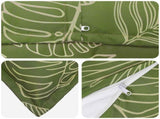 Cushion Cover 12 pcs HOUTEN Leaf Design 40 x 80 cm Polyester 918303