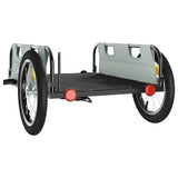 Bike Trailer Grey Oxford Fabric and Iron 94168