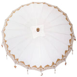 Balinese Parasol Cream 215 x 215 x 260 cm Cotton and Wood 42006455