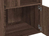 Bookcase Brown Oak 40x36x189 cm Engineered Wood 848247