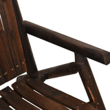 5 Piece Garden Lounge Set Solid Wood Spruce 3185520