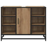 Bathroom Cabinet Artisan Oak 80 x 33 x 60 cm Engineered Wood 883638