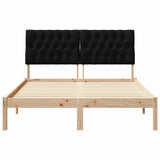 Bed Frame with Upholstered Headboard Brown 160 x 200 cm 3394390
