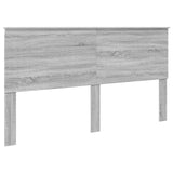 Bed Frame Grey Sonoma 180 x 200 cm Solid Pine Wood 3410979