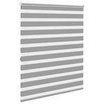 Zebra Blind 120 x 175 cm Grey 240215