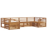 Outdoor Sofa Set 6 pcs Natural 3374034