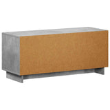 TV Stand 90 x 34.5 x 40 cm Concrete Grey Engineered Wood 8011570