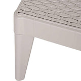 Sun Lounger Cappuccino 186x60x29 cm PP 364216