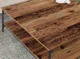 Coffee Table Old wood 100 x 100 x 40 cm Engineered Wood 883500
