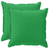 Throw Pillow 2 pcs HOUTEN Green 80 x 80 cm Polyester 936645