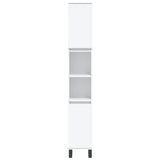 3 Piece Bathroom Furniture Set White Engineered Wood 3190229