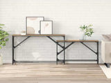 Console Table 2 pcs Artisan Oak 100 x 28 x 75 cm 882887
