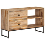 TV Cabinet Reclaimed Teak Wood 90x30x55 cm 246081