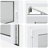 Basement Window "RISOR" 100x70 cm Tilt&Turn DIN Left White 4108325