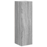 TV Cabinet Set Wall-mounted 4 pcs Grey Sonoma Engineered Wood 3409012